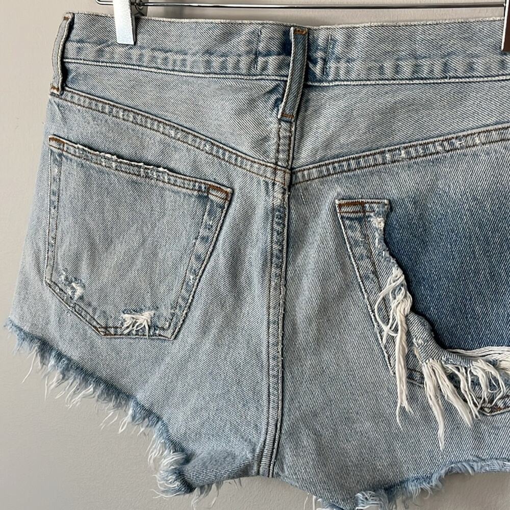 * Agolde Denim Shorts Size 26 - Picture 5 of 12